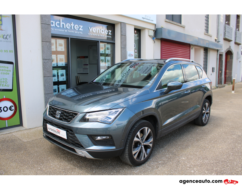 Compra de Coches Usados, Coches Usados Baratos %'|'% Agence Auto Seat Ateca 1.0 TSI 115 URBAN START-STOP (Caméra de recul, Cockpit digital, CarPlay...) Gris Año 2020 Manuelle Essence