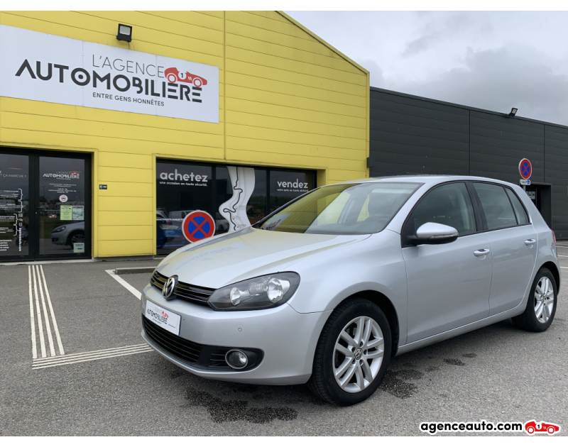Achat voiture occasion, Auto occasion pas cher | Agence Auto Volkswagen Golf Golf 6 1.6L 107CV Gris Année 2011 Automatique Diesel
