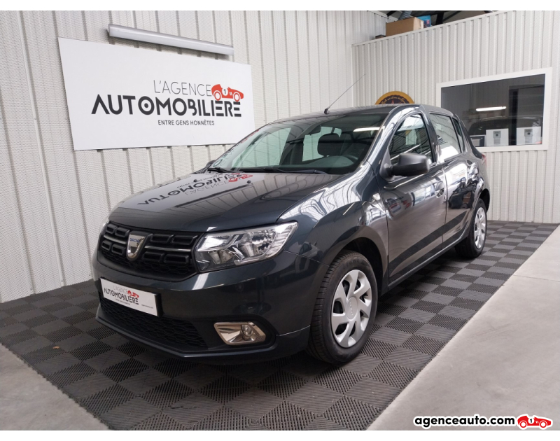 Achat voiture occasion, Auto occasion pas cher | Agence Auto Dacia Sandero 1.0 SCE 75 LAUREATE Gris Année 2018 Manuelle Essence