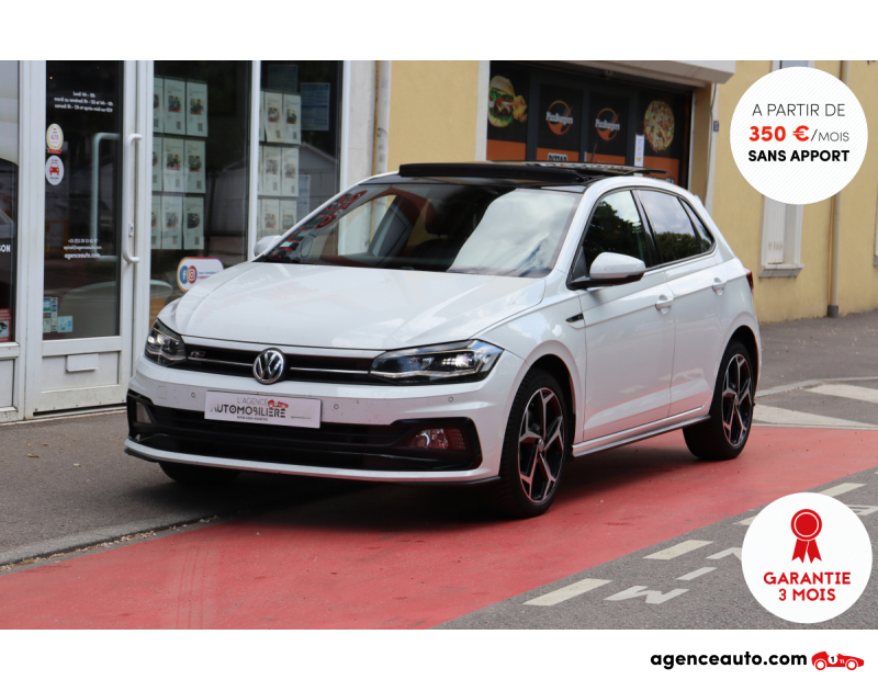 Compra de Carros Usados, Carros Usados Baratos | Auto Immo Volkswagen Polo 1.6 TDI 95 R-Line BVM (Toit ouvrant, CarPlay) Blanc Ano 2018 Manuelle Diesel