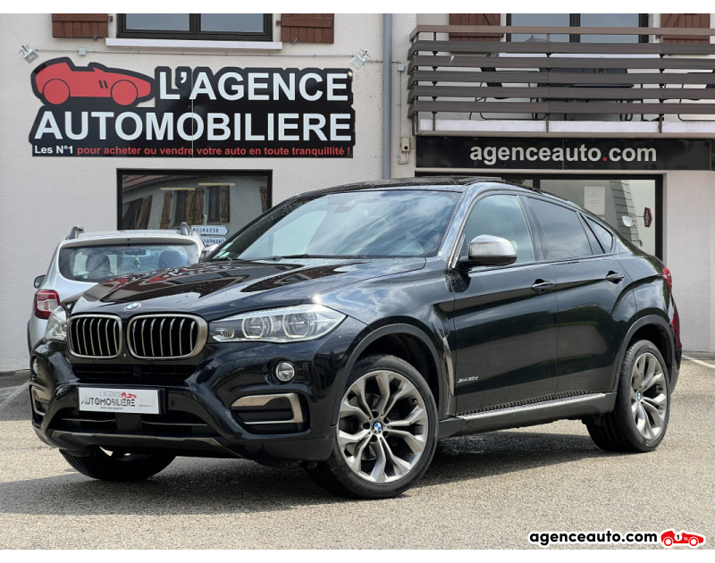 Compra de Coches Usados, Coches Usados Baratos %'|'% Agence Auto Bmw X6 30d 258ch EXCLUSIVE BVA8 F16 Noir Año 2015 Automatique Diesel