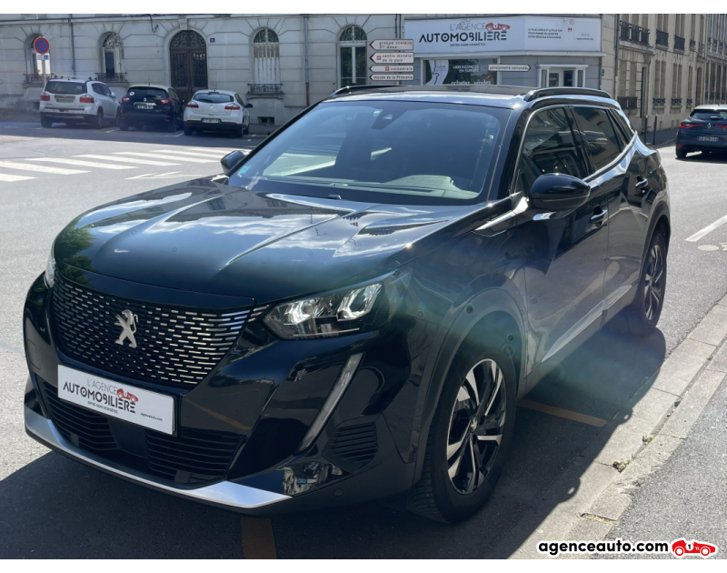 Gebrauchtwagenkauf, Günstige Gebrauchtwagen | Automobilienagentur Peugeot 2008 1.2 130 CH ALLURE EAT BVA - Origine France, Révision à jour, courroie neuve Noir Jahr 2020 Automatique Essence