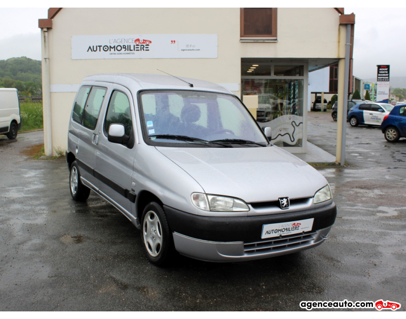 Compra de Coches Usados, Coches Usados Baratos %'|'% Agence Auto Peugeot Partner 2.0 HDi Break 90 CV Argent Año 2001 Manuelle Diesel