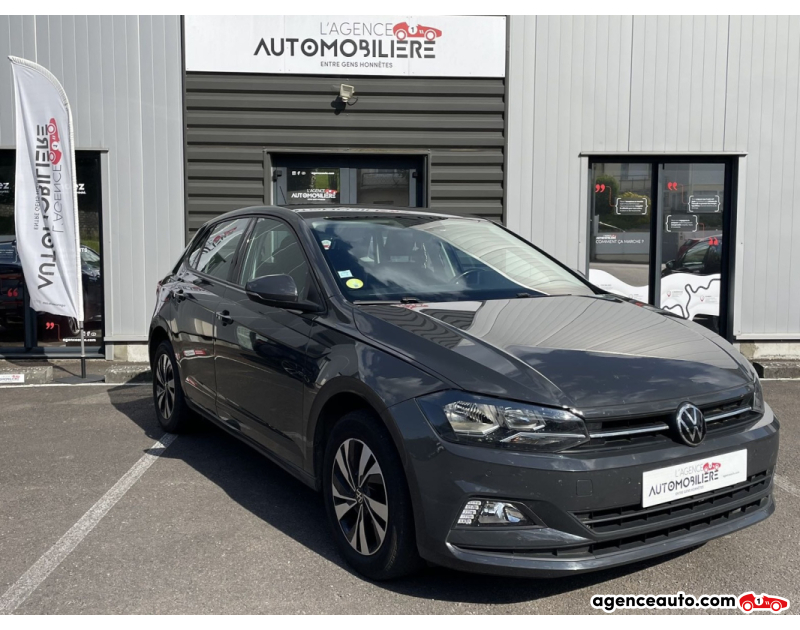 Aankoop Gebruikte Auto, Goedkope Gebruikte Auto | Agence Auto Volkswagen Polo VI 1.6 TDI 95 LOUNGE BUSINESS DSG7 Gris Jaar 2020 Automatique Diesel