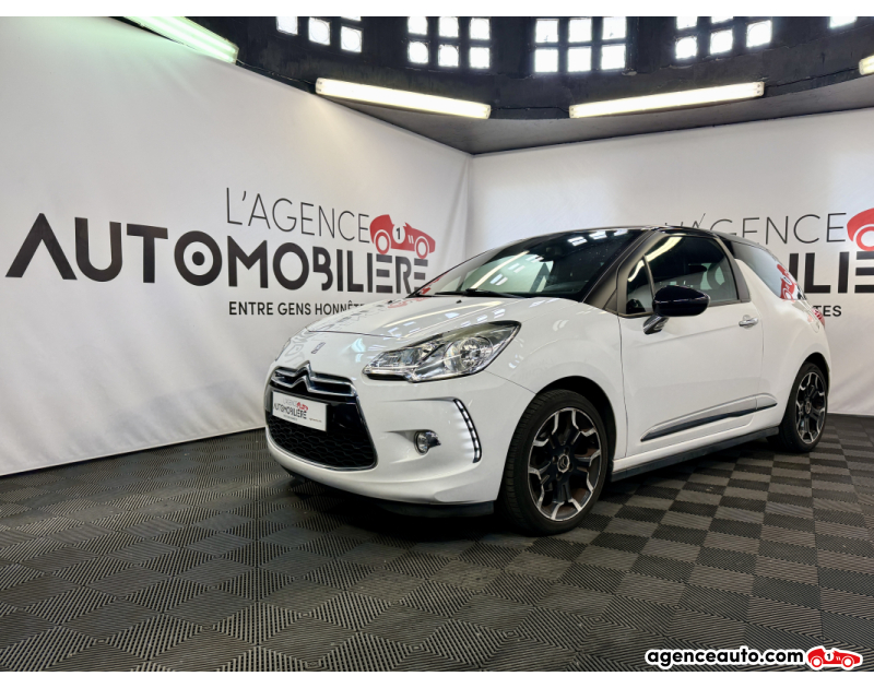 Aankoop Gebruikte Auto, Goedkope Gebruikte Auto | Agence Auto Citroen DS3 1.6 VTI 120 SO CHIC Blanc Jaar 2012 Manuelle Essence