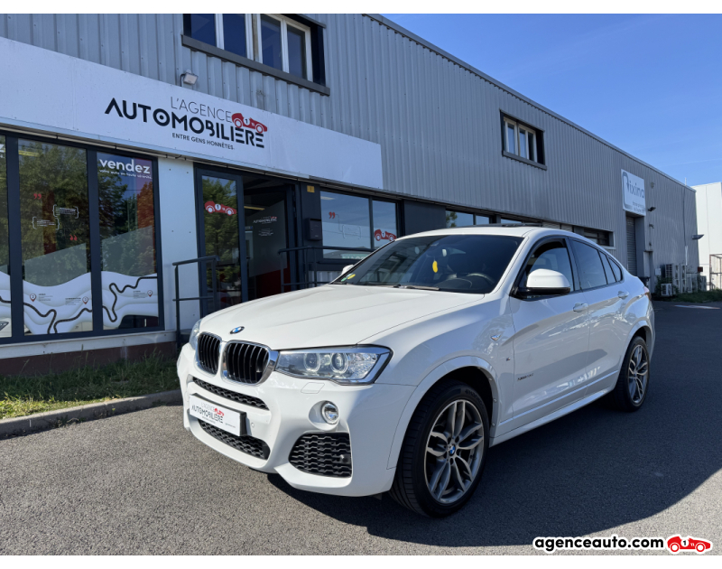 Achat voiture occasion, Auto occasion pas cher | Agence Auto Bmw X4 (F26) xDrive 20d 190CH Pack M Sport Blanc Année 2016 Automatique Diesel