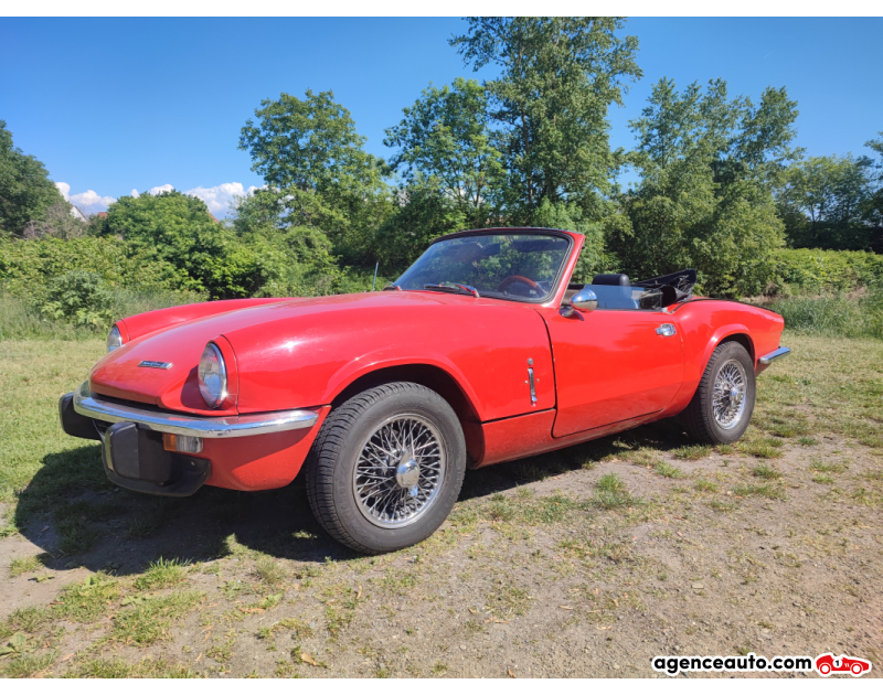 Aankoop Gebruikte Auto, Goedkope Gebruikte Auto | Agence Auto Triumph Spitfire 1500 FH 70ch Rouge Jaar 1976 Manuelle Essence