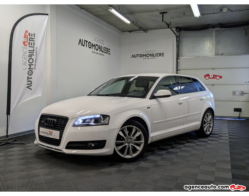 Achat voiture occasion, Auto occasion pas cher | Agence Auto Audi A3 1.4 TFSI 125 AMBITION LUXE Blanc Année 2012 Manuelle Essence