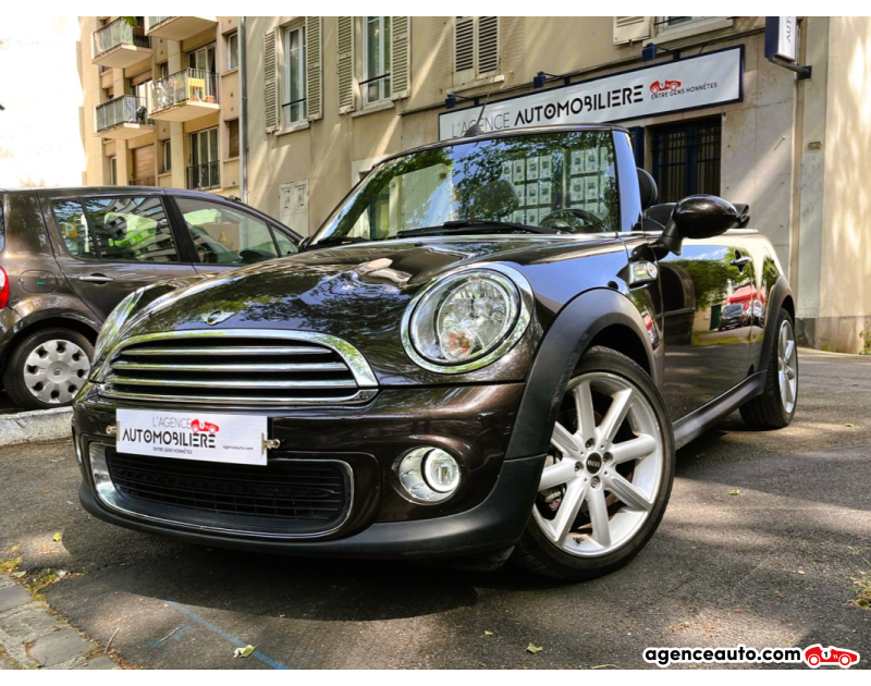 Aankoop Gebruikte Auto, Goedkope Gebruikte Auto | Agence Auto Mini Cooper II (2) CABRIOLET COOPER 122 HIGHGATE BVM6 Marron Jaar 2014 Manuelle Essence