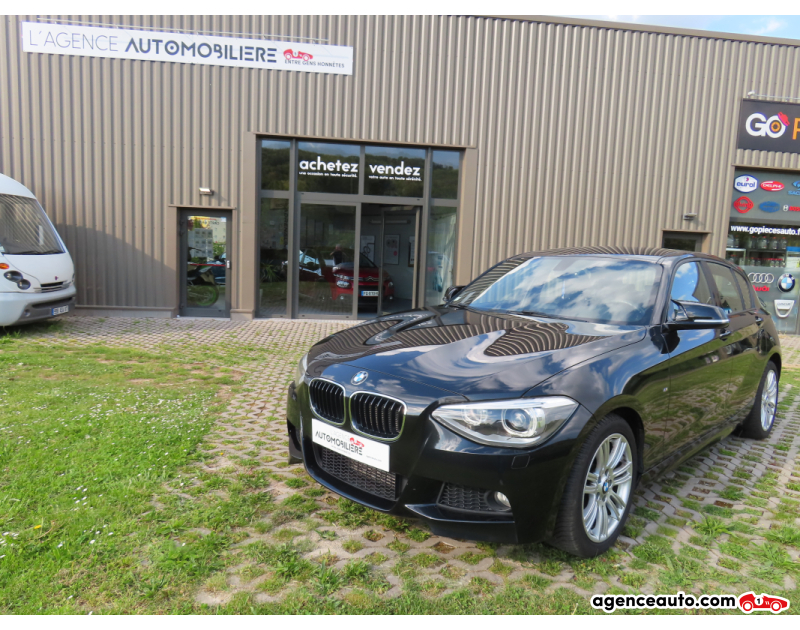Achat voiture occasion, Auto occasion pas cher | Agence Auto Bmw Série 1 116 i Pack M 136 CV Noir Année 2014 Manuelle Essence