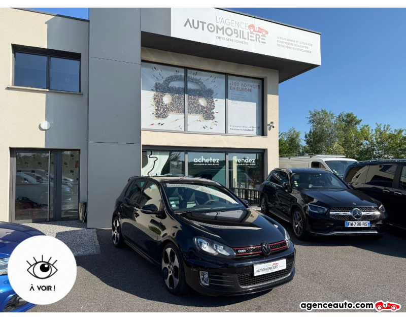 Aankoop Gebruikte Auto, Goedkope Gebruikte Auto | Agence Auto Volkswagen Golf VI GTI 2.0 TFSI DSG6 211 cv 5P Noir Jaar 2011 Automatique Essence