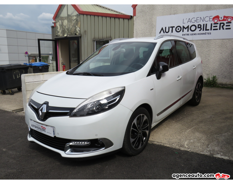 Gebrauchtwagenkauf, Günstige Gebrauchtwagen | Automobilienagentur Renault Scenic Grand scenic bose 1.6 dci 130 cv Blanc Jahr 2015 Manuelle Diesel