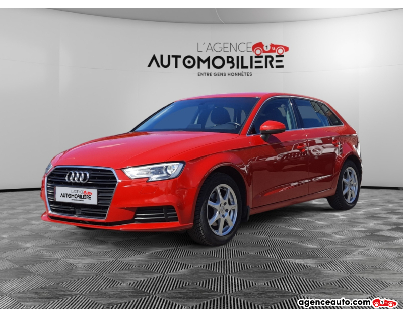 Compra de Coches Usados, Coches Usados Baratos %'|'% Agence Auto Audi A3 Sportback Sportback 1.5 TFSI 150Ch Boite Manuelle 6V/ Garantie 12 Mois Rouge Año 2018 Manuelle Essence