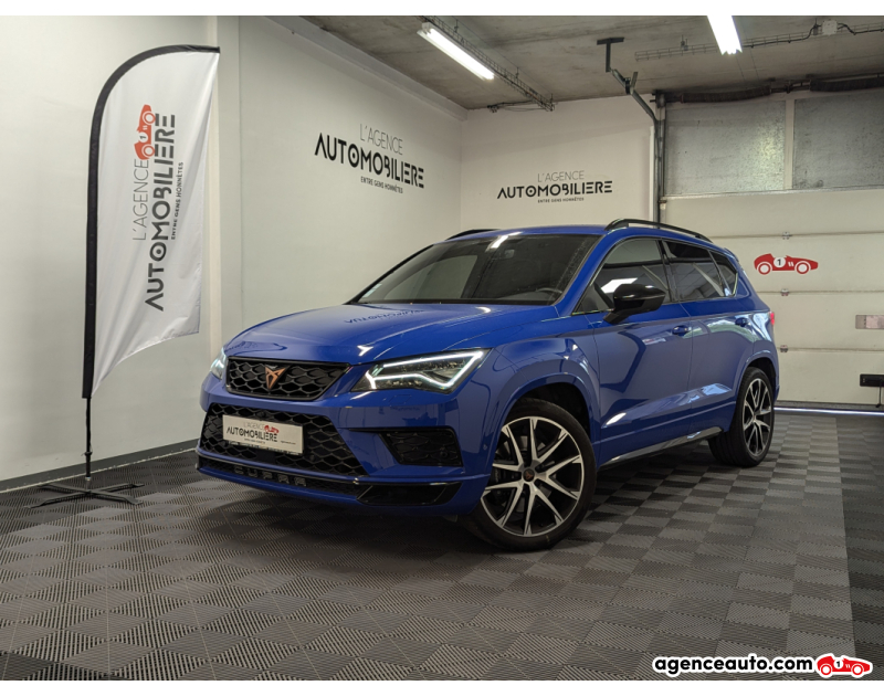 Aankoop Gebruikte Auto, Goedkope Gebruikte Auto | Agence Auto Cupra Ateca 2.0 TSI 300CH 4DRIVE DSG7 Bleu Jaar 2019 Automatique Essence