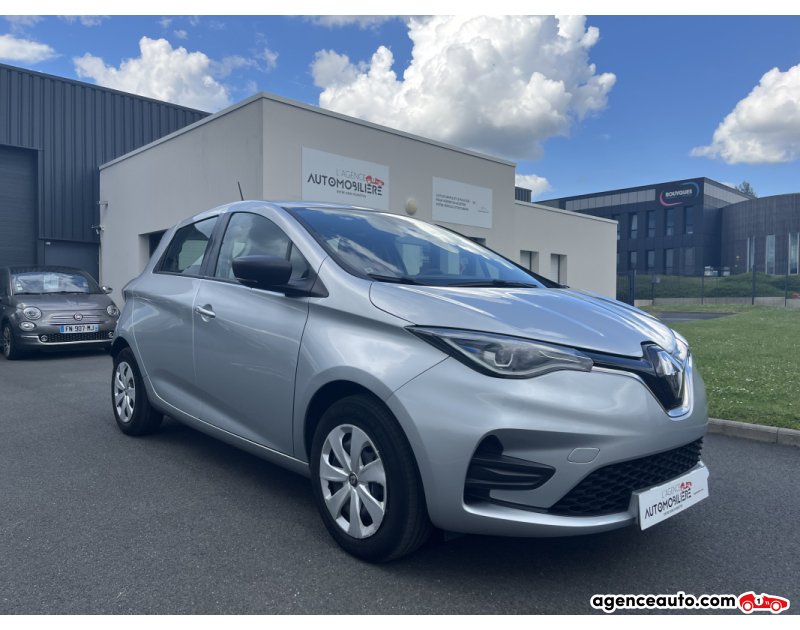 Achat voiture occasion, Auto occasion pas cher | Agence Auto Renault Zoe 52 kW Life 2021 Charge Normale R110 Achat intégral Argent Année 2022 Automatique Électrique