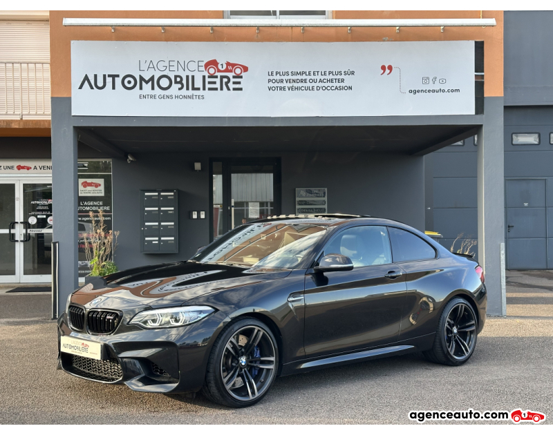 Achat voiture occasion, Auto occasion pas cher | Agence Auto Bmw M2 3.0 370CV DKG7 Française Toit Ouvrant - Caméra - Sièges électriques à mémoire Noir Année 2017 Automatique Essence