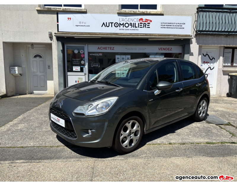 Achat voiture occasion, Auto occasion pas cher | Agence Auto Citroen C3 II 1.6 HDI 90 EXCLUSIVE Noir Année 2009 Manuelle Diesel