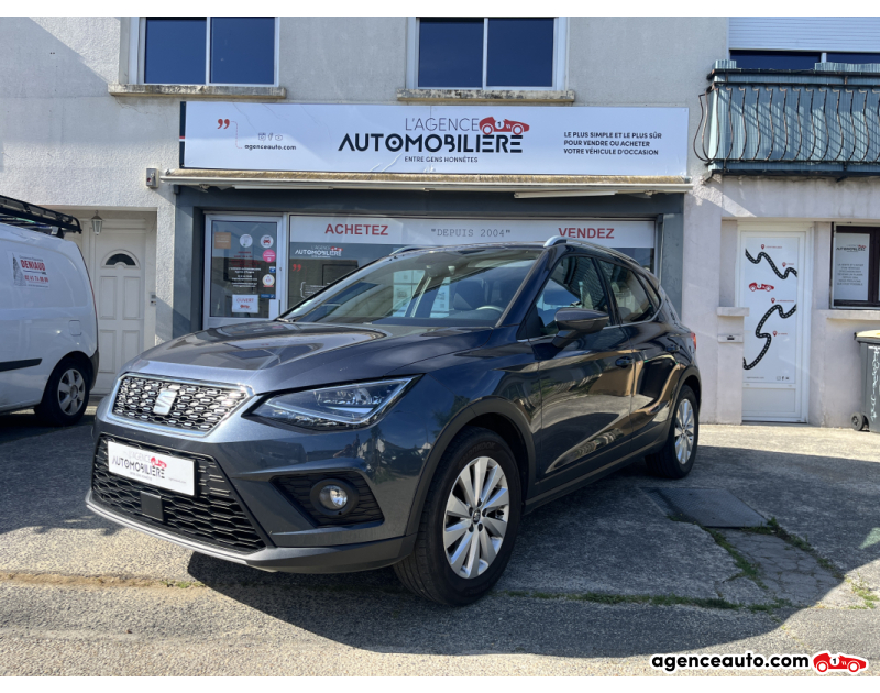 Achat voiture occasion, Auto occasion pas cher | Agence Auto Seat Arona 1.0 TSI 95cv Xcellence Gris Année 2020 Manuelle Essence