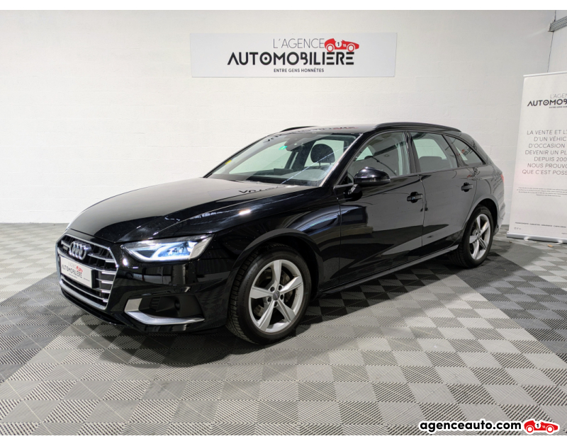 Aankoop Gebruikte Auto, Goedkope Gebruikte Auto | Agence Auto Audi A4 AVANT 40 TDI QUATTRO S TRONIC BUSINESS LINE Noir Jaar 2019 Automatique Diesel