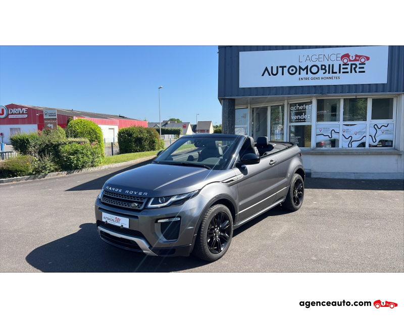 Compra de Coches Usados, Coches Usados Baratos %'|'% Agence Auto Land Rover Range Rover Evoque Cabriolet Range Evoque Cab 2.0 TD4 180 SE Dynamic BVA Mark IV Gris Año 2016 Automatique Diesel