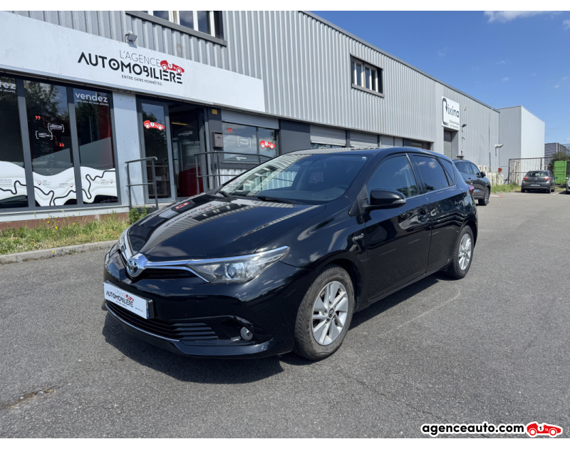Achat voiture occasion, Auto occasion pas cher | Agence Auto Toyota Auris 1.8 VVT-i HSD 136 CH Hybride Boîte auto Noir Année 2016 Automatique Hybride