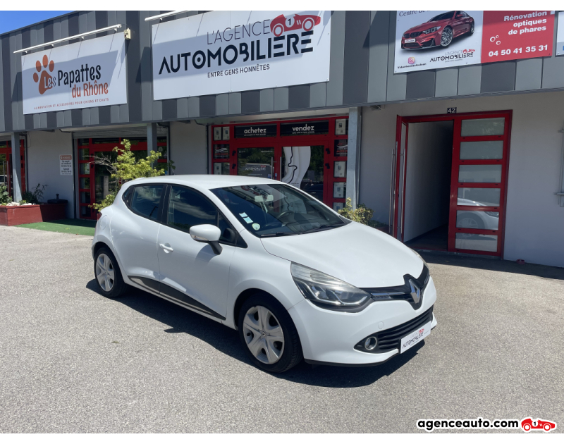 Gebrauchtwagenkauf, Günstige Gebrauchtwagen | Automobilienagentur Renault Clio IV 1.5 Energy eco2 S&S 90 cv Blanc Jahr 2014 Manuelle Diesel