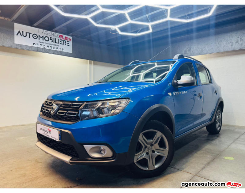 Aankoop Gebruikte Auto, Goedkope Gebruikte Auto | Agence Auto Dacia Sandero Phase 2 0.9 TCe 12V S&S 90 cv Bleu Jaar 2019 Manuelle Essence