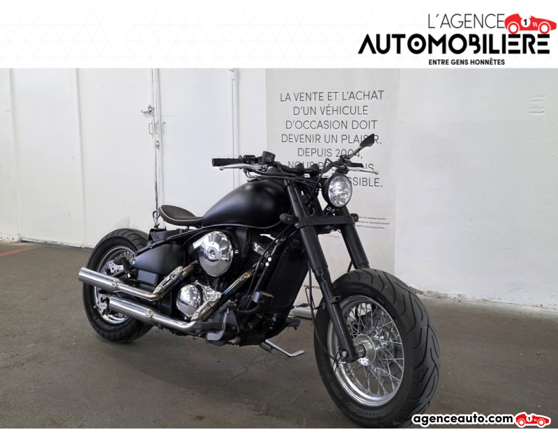 Gebrauchtwagenkauf, Günstige Gebrauchtwagen | Automobilienagentur Kawasaki VN 800 Bobber Noir Jahr 1999 Manuelle Essence