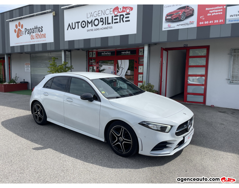 Acquisto Auto Usate, Auto Usate Economiche | Agenzia Automobiliare Mercedes Classe A 200 7G-DCT 163 cv AMG Line Blanc Anno 2020 Automatique Essence