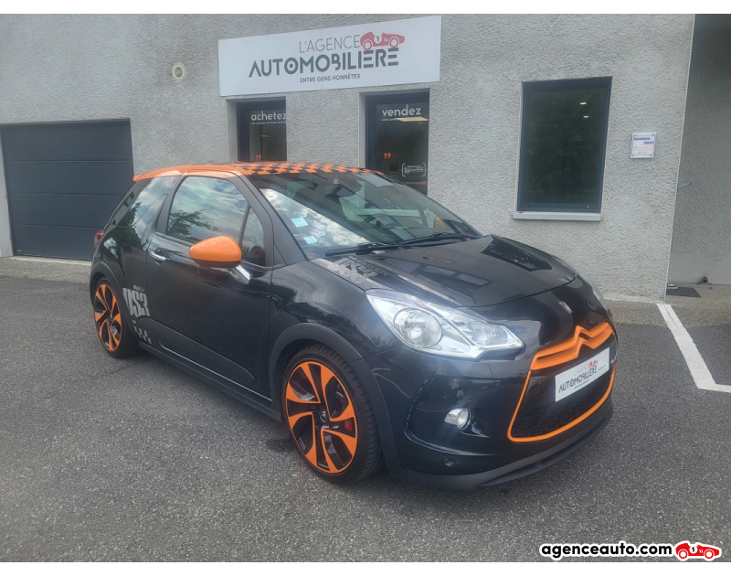 Gebrauchtwagenkauf, Günstige Gebrauchtwagen | Automobilienagentur Citroen DS3 RACING 1.6 THP 16V 203 cv Noir Jahr 2011 Manuelle Essence
