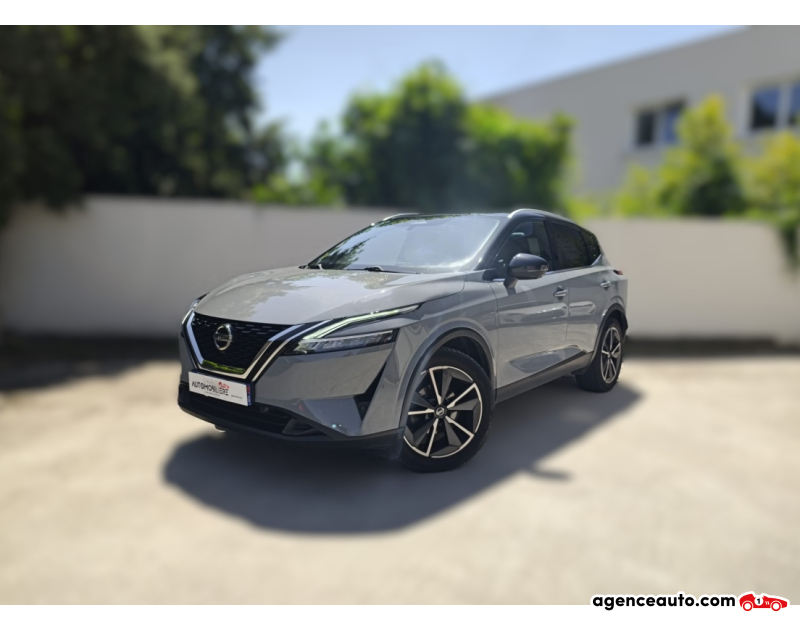 Gebrauchtwagenkauf, Günstige Gebrauchtwagen | Automobilienagentur Nissan Qashqai GARANTIE 12 MOIS NATIONALE 1.3 DIGT 160 HYBRID MHEV TEKNA 2WD X-TRONIC BVA Gris Jahr 2021 Automatique Hybride