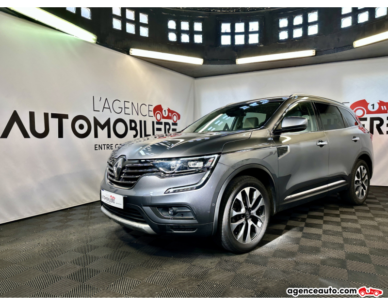 Achat voiture occasion, Auto occasion pas cher | Agence Auto Renault Koleos 2.0 DCI 175 ENERGY INTENS 4X4 (avec attelage amovible) Gris Année 2017 Manuelle Diesel