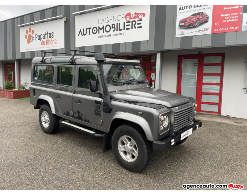 Gebrauchtwagenkauf, Günstige Gebrauchtwagen | Automobilienagentur Land Rover Defender 110 2.4 TD4 7 PLACES Gris Jahr 2008 Manuelle Diesel