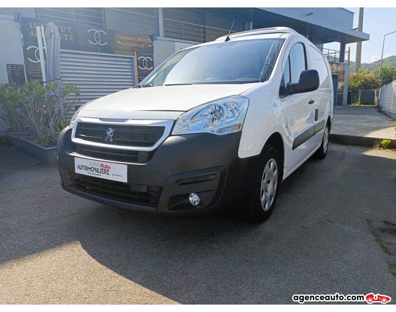 Achat voiture occasion, Auto occasion pas cher | Agence Auto Peugeot Partner véhicule frigorifique 1.6 BLUEHDI 100 L1 M PREMIUM Blanc Année 2018 Manuelle Diesel