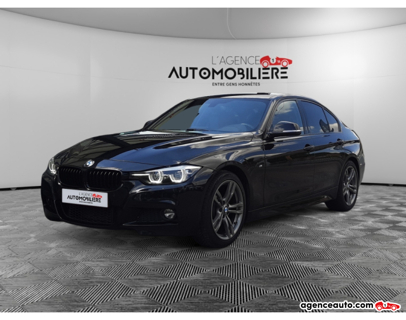 Achat voiture occasion, Auto occasion pas cher | Agence Auto Bmw Série 3 ** Réservé **318iA Pack M Shadow Line 136Ch Boite Automatique/ Garantie 12 Mois Noir Année 2018 Automatique Essence