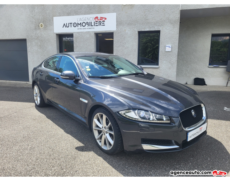 Aankoop Gebruikte Auto, Goedkope Gebruikte Auto | Agence Auto Jaguar XF S Phase 2 3.0 D V6 24V 275 cv Premium Luxury Boîte auto Noir Jaar 2012 Automatique Diesel