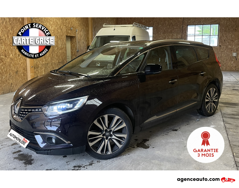 Gebrauchtwagenkauf, Günstige Gebrauchtwagen | Automobilienagentur Renault Grand Scenic Grand Scénic IV 1.6 dCi EDC6 160 cv INITIAL PARIS Mauve Jahr 2017 Automatique Diesel