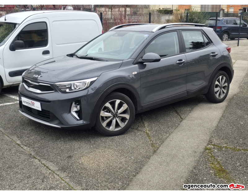 Achat voiture occasion, Auto occasion pas cher | Agence Auto Kia Stonic 1.0 T-GDi 100 Active DCT TVA Récupérable Gris Année 2023 Automatique Essence