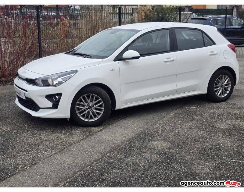 Achat voiture occasion, Auto occasion pas cher | Agence Auto Kia Rio IV Phase 2 1.2 DPi 84ch Active TVA récupérable Blanc Année 2023 Manuelle Essence