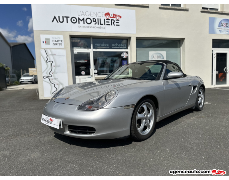 Aankoop Gebruikte Auto, Goedkope Gebruikte Auto | Agence Auto Porsche Boxster 986 2.7 220Ch ROADSTER  - ORIGINE ALLEMAGNE Argent Jaar 2002 Manuelle Essence