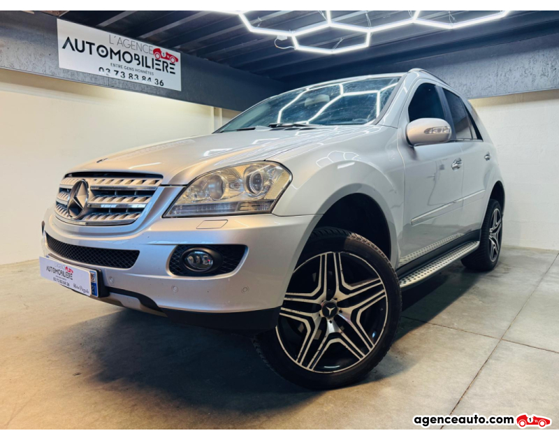 Compra de Coches Usados, Coches Usados Baratos %'|'% Agence Auto Mercedes ML Phase 2 (164) ML 320 3.0 CDI V6 4-Matic 224 cv Boîte auto Gris Año 2008 Automatique Diesel