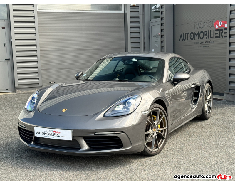 Compra de Coches Usados, Coches Usados Baratos %'|'% Agence Auto Porsche 718 CAYMAN 300 PDK Gris Año 2017 Automatique Essence