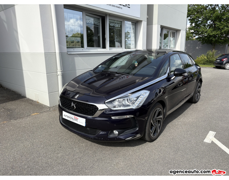 Aankoop Gebruikte Auto, Goedkope Gebruikte Auto | Agence Auto DS DS 5 2.0 Blue HDi S&S 150 cv Sport Chic Violet Jaar 2017 Manuelle Diesel