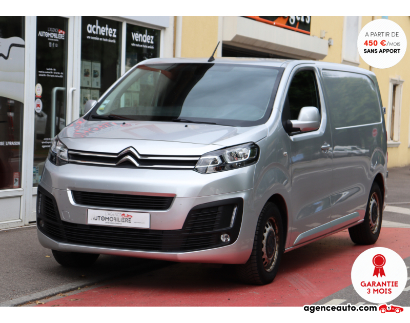 Achat voiture occasion, Auto occasion pas cher | Agence Auto Citroen Jumpy M 2.0 BlueHDI 180 EAT6 (Attelage, CarPlay, Distribution à jour) Gris Année 2018 Automatique Diesel