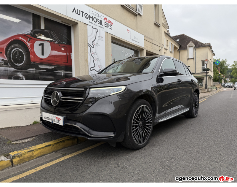 Achat voiture occasion, Auto occasion pas cher | Agence Auto Mercedes EQC 400 408cv AMG LINE 4 MATIC SUREQUIPE! PARFAIT ETAT Noir Année 2020 Automatique Électrique