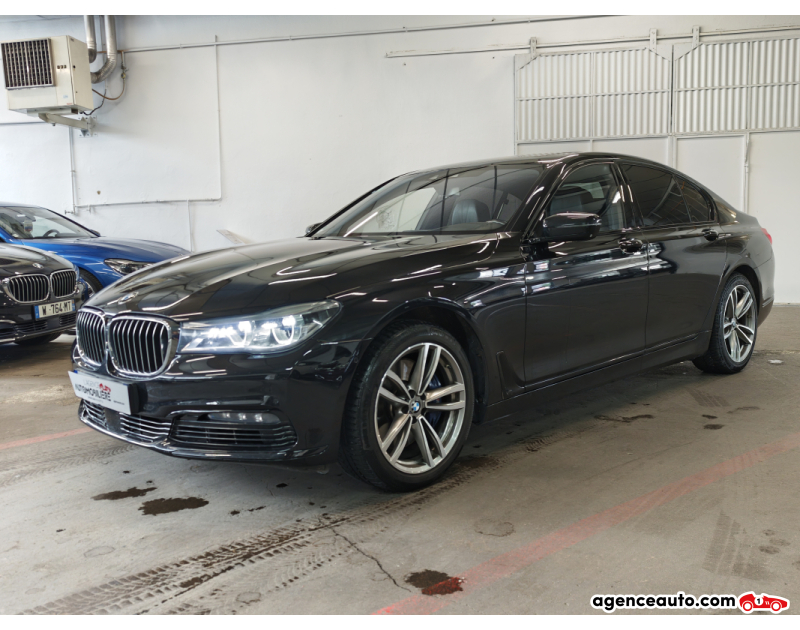 Achat voiture occasion, Auto occasion pas cher | Agence Auto Bmw Série 7 750i exclusive Noir Année 2016 Automatique Essence