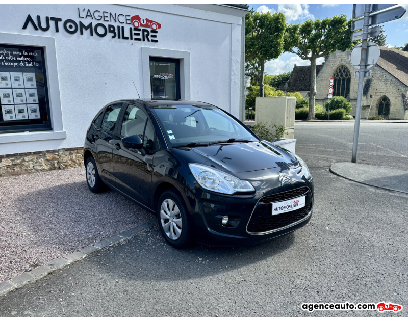 Achat voiture occasion, Auto occasion pas cher | Agence Auto Citroen C3 1.4 HDi 70ch Confort Noir Année 2011 Manuelle Diesel
