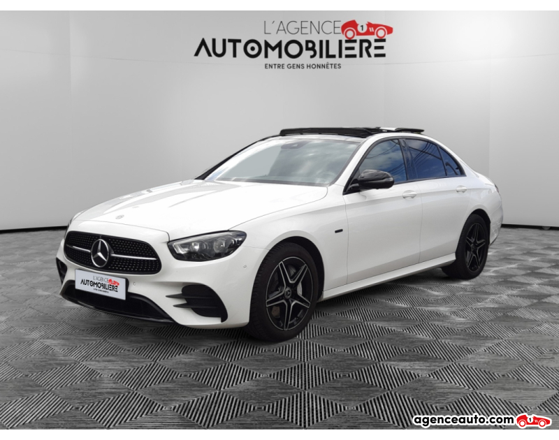 Compra de Carros Usados, Carros Usados Baratos | Auto Immo Mercedes Classe E E300de 4-Matic PHEV AMG Line 2.0d 194Ch Boite 9G-Tronic *TVA*/ Garantie 12 Mois Blanc Ano 2020 Automatique Hybride rechargeable