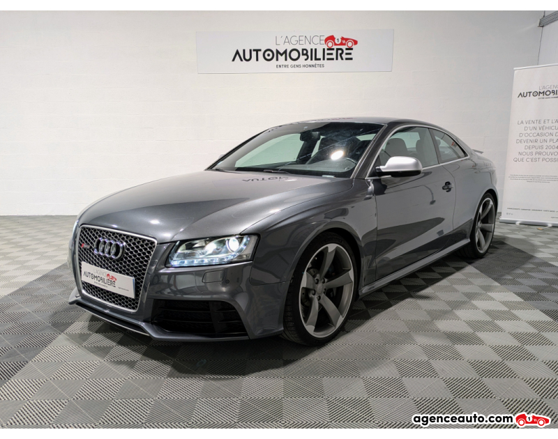 Achat voiture occasion, Auto occasion pas cher | Agence Auto Audi RS5 4.2 FSI 450 Quattro Gris Année 2010 Automatique Essence