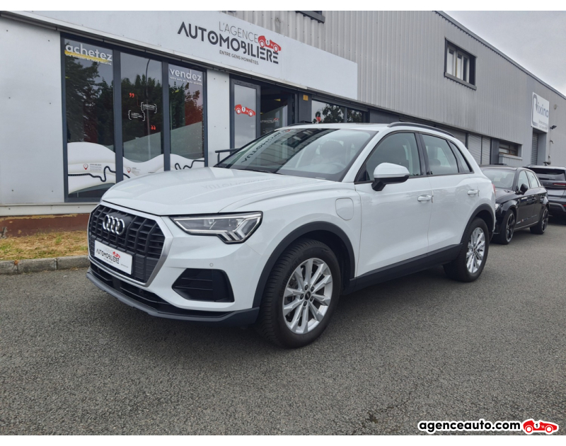 Achat voiture occasion, Auto occasion pas cher | Agence Auto Audi Q3 E-TRON 1.4 TFSI E 245 hybride toit ouvrant pano Blanc Année 2021 Automatique Hybride rechargeable